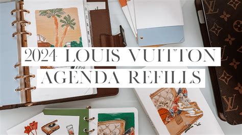 louis vuitton kalendereinlagen|Large Functional Weekly Agenda Refill 2025 .